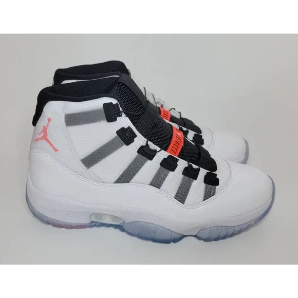 Nike Air Jordan 11 Adapt White Self Lacing Shoes Sz Mens 9.5 w/ Box DA7990-100 - Picture 2 of 9